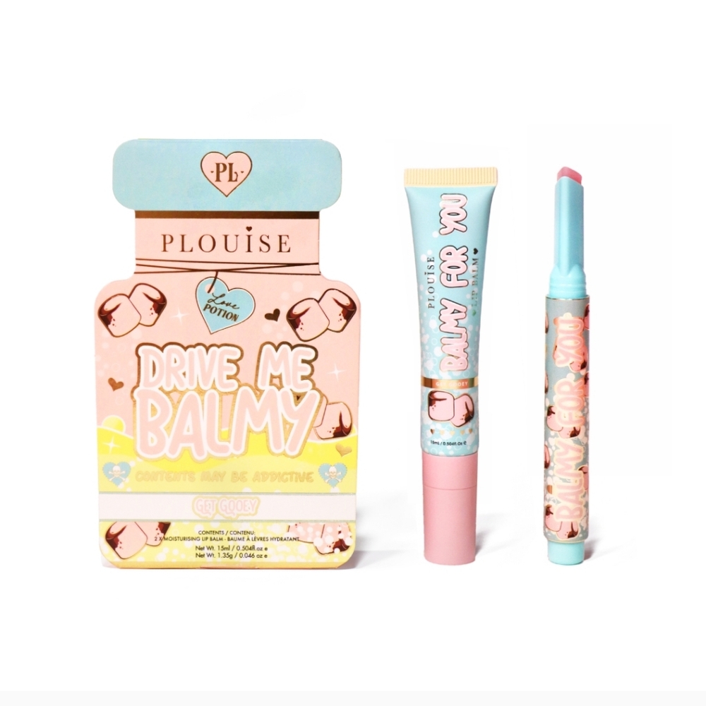 Drive Me Balmy- Marshmallow LipBalm Duo